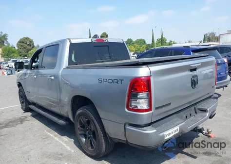 2021 Ram 1500 Big Horn 4X2 5'7 Box из США, поврежденный, VIN 1C6RREFT7MN661083